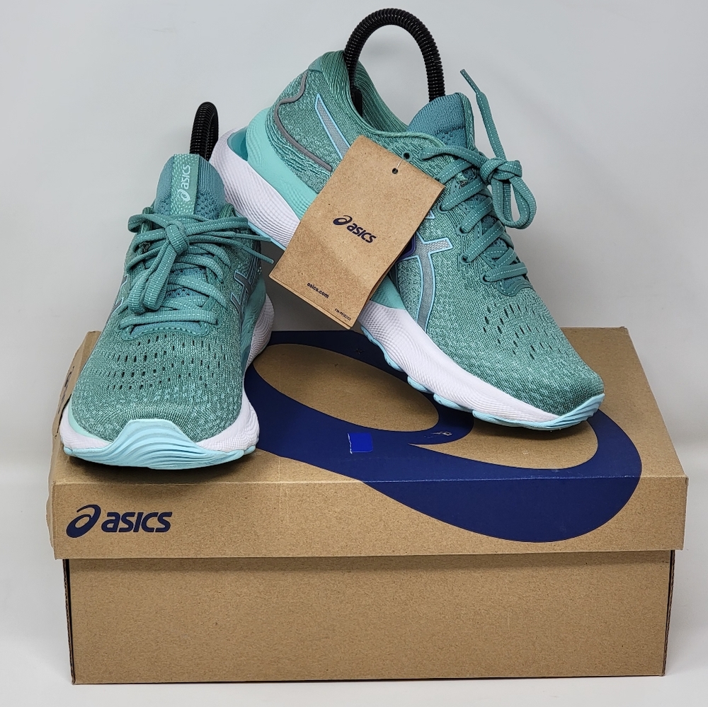 Asics Gel-Nimbus 24 SAGE BLUE Women's Size 6  1012B201-300  Running Shoes New